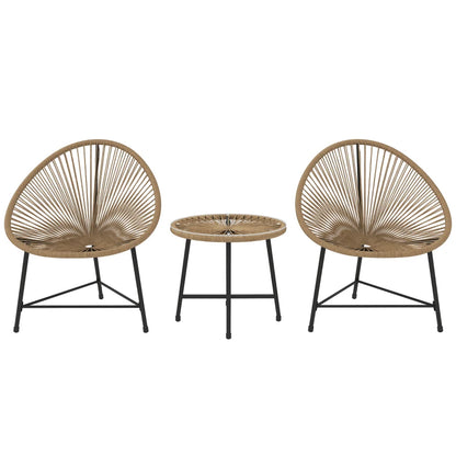 3-teiliges Gartenmöbel-Set