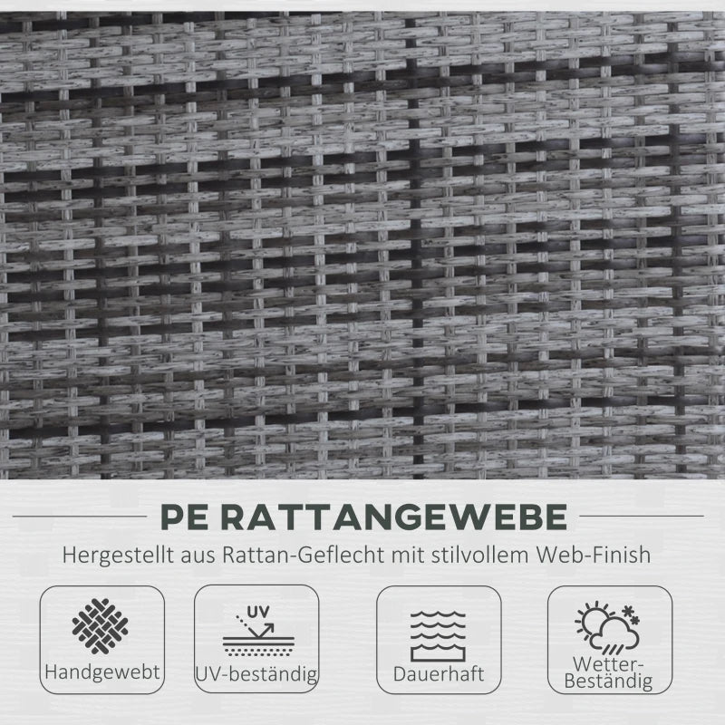 Gartengarnitur, Sitzgruppe, 3-tlg.