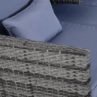 Gartengarnitur, Sitzgruppe, 3-tlg.