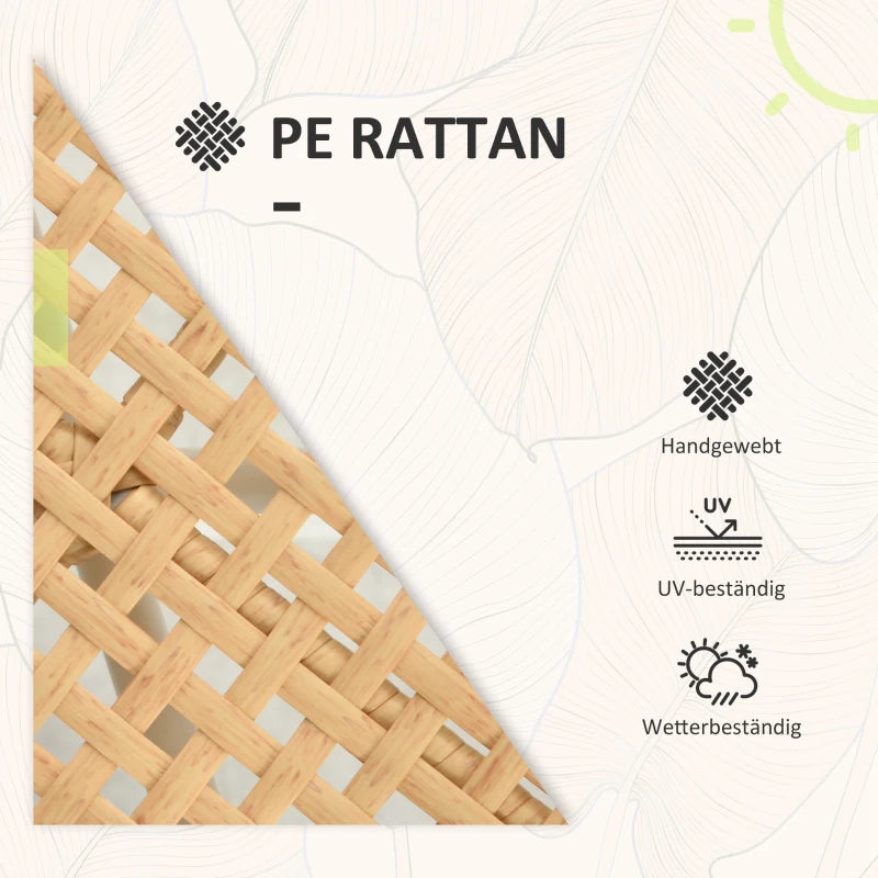 3-teiliges Gartenmöbel-Set 72 cm x 66 cm x 64 cm