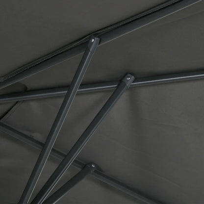 Sonnensschirm  150x295x170-214 cm