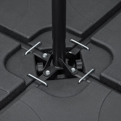 Gewichtsplatten Sonnenschirmständer 104 cm x 104 cm x 7,5H cm