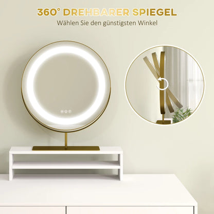 Kosmetiktisch mit 360° Spiegel