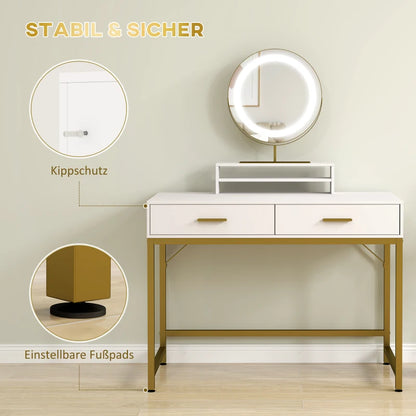 Kosmetiktisch mit 360° Spiegel