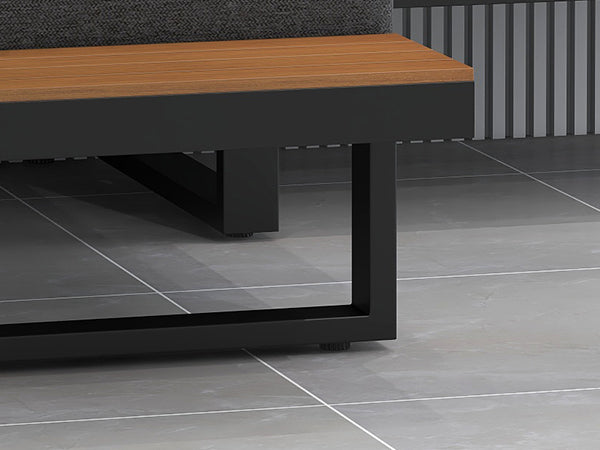 5-tlg. Gartenlounge-Set 148 cm x 61 cm x 71,5cm