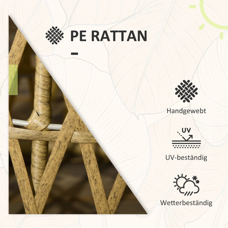 Garten-Sitzgruppen Set 85cmx70cmx82cm