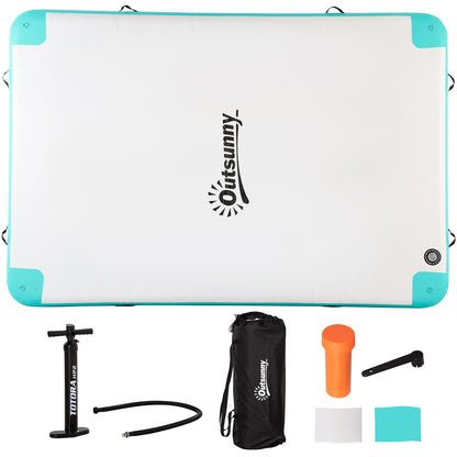 Aufblasbare Badeinsel bis 500 kg 304 x 204 x 15cm