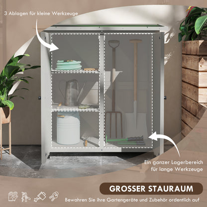 Gartenschrank 110 x 55 x 117 cm