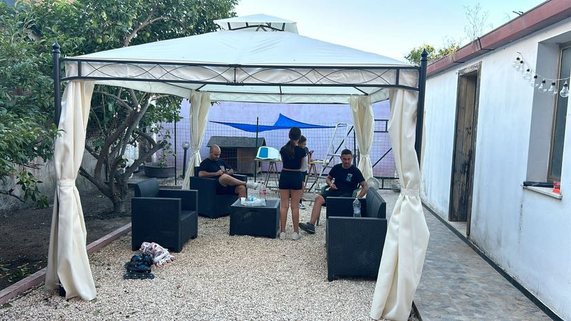 Luxus Pavillon Gartenpavillon 3x4 m