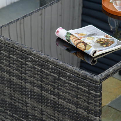 Polyrattan für 4 Personen