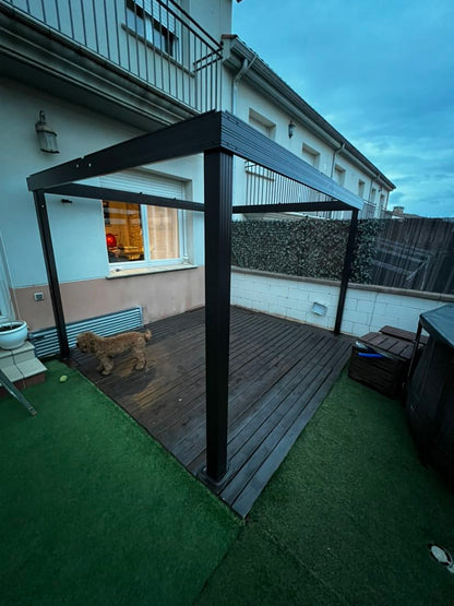 Hardtop-Pavillon, 3,6 x 3 x 2,6m