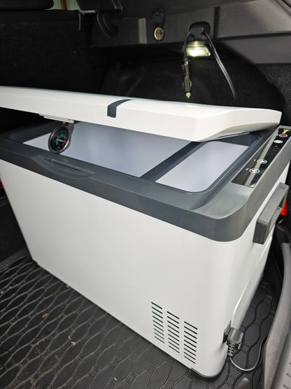 Kühlbox Auto 30L mit LCD-Anzeige ä12/24V DC und 110-240V AC