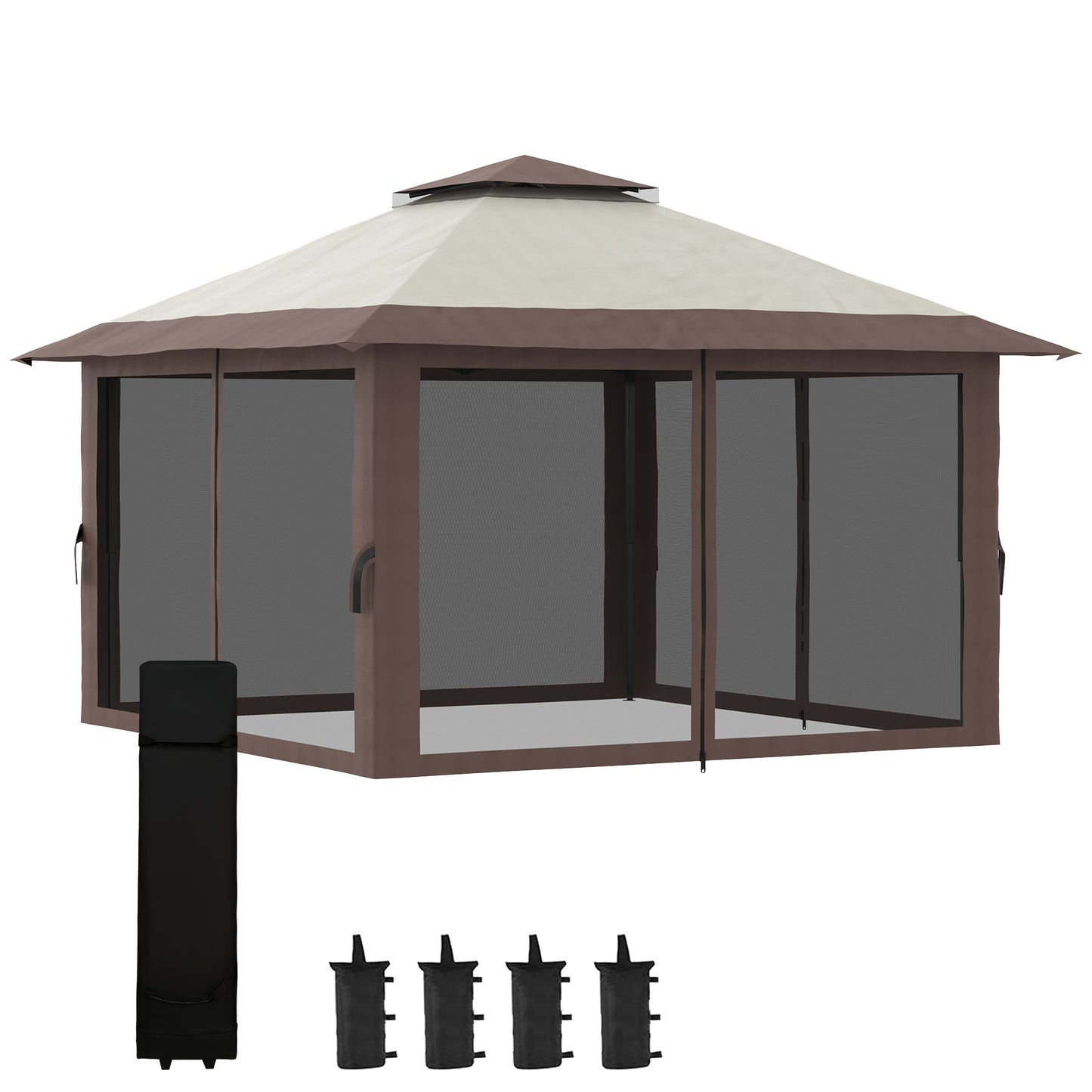 Faltpavillon 4x4m