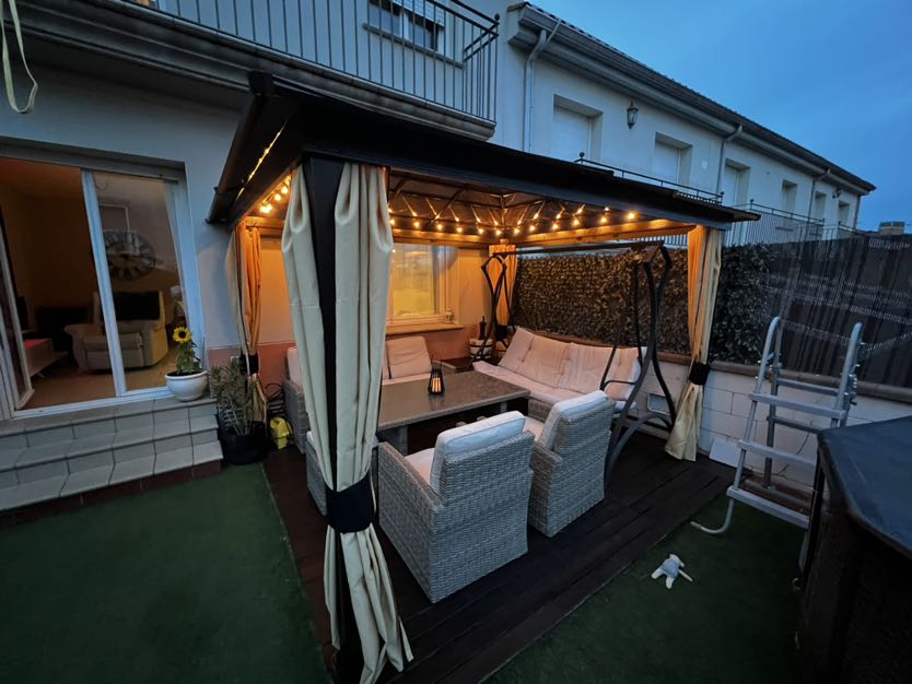 Hardtop-Pavillon, 3,6 x 3 x 2,6m