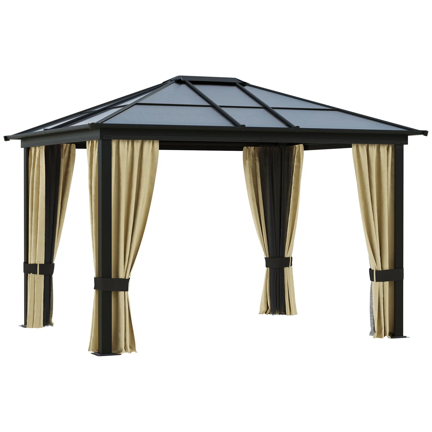 Hardtop-Pavillon, 3,6 x 3 x 2,6m