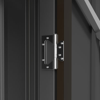 Gerätehaus aus Stahl, 0,92 m² 100 x 103 x 160cm