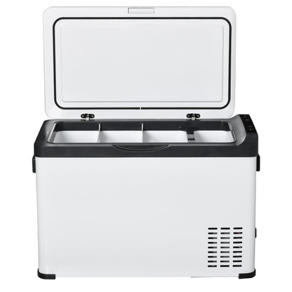 Kühlbox Auto 30L mit LCD-Anzeige ä12/24V DC und 110-240V AC