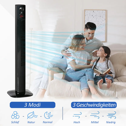 Standventilator 45W 70° Aroma-Diffusor 31,5x31,5x117cm