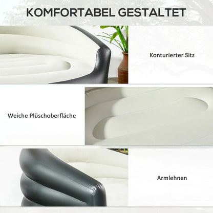 Aufblasbares Sofa 2 Personen 125x100x87cm