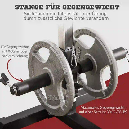 Kraftstation Multifunktionale Fitnessstation 107x120x190cm