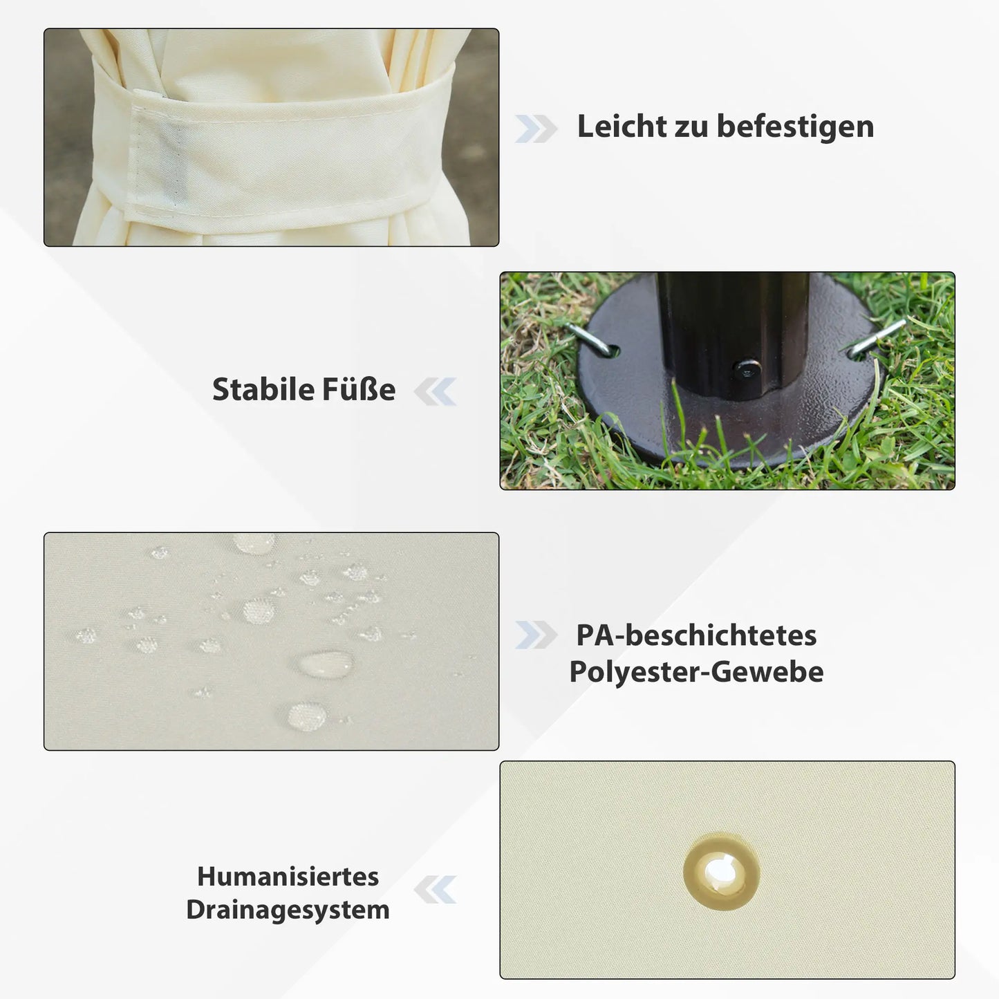 Luxus Pavillon Gartenpavillon 3x4 m